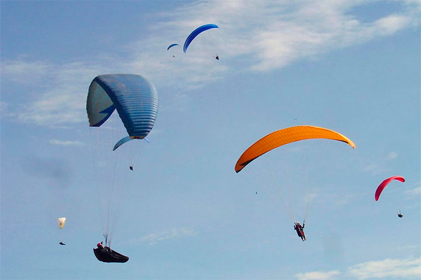 Paraquedas e parapente até hoje são confundidos